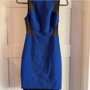 Elizabeth and James Blue Sleeveless Mini Dress Size 0 Cocktail Party